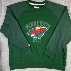 Minnesota Wild CCM Vintage Apparel Sweater NHL Hockey Pullover 2XL